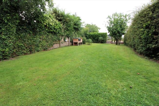 Rear garden