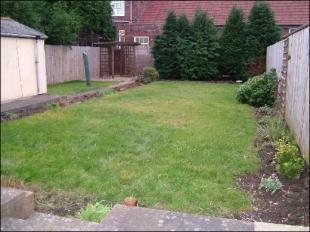Rear garden
