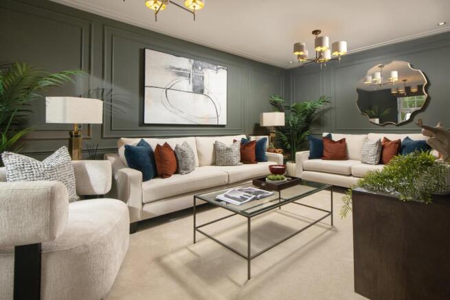Kensington Gate Ingleby Show Home Lounge