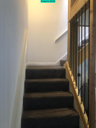 Stairs off Dining Room