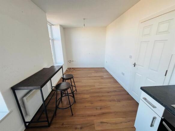 Open plan living space: