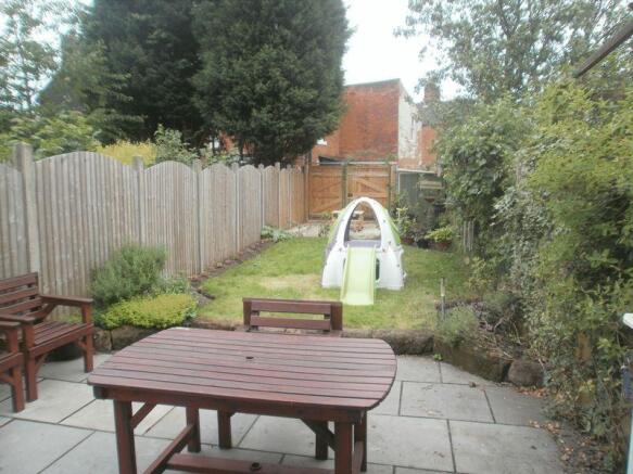 Patio to garden