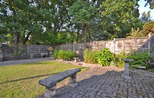 Rear garden