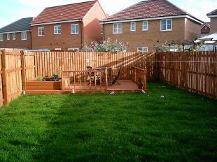 Rear garden