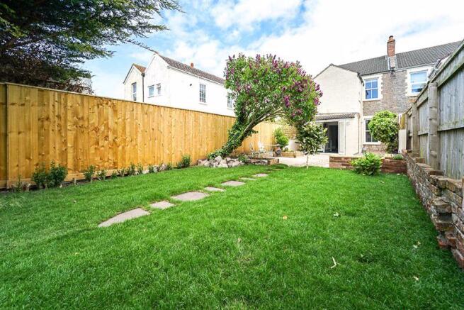 Rear garden