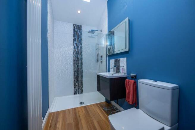 Downstairs shower room