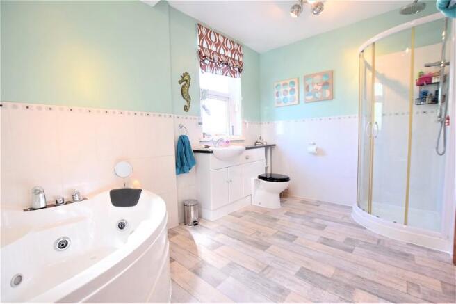 Family bathroom/shower room