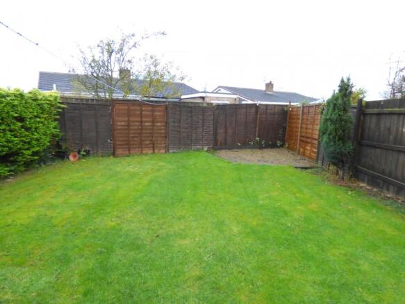 Rear garden