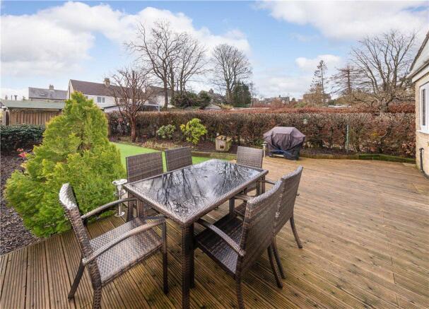 Decked Seating Area