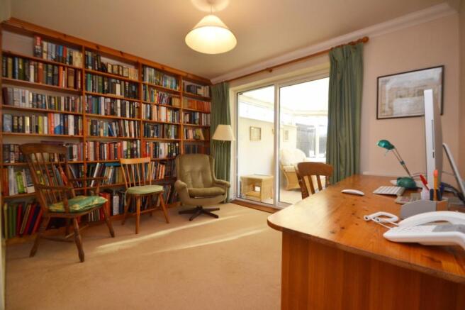 bedroom / study