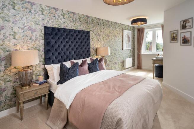 Show home bedroom