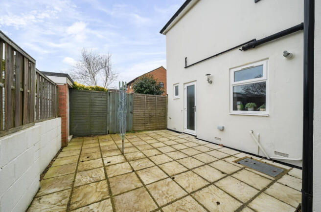 Rear Patio