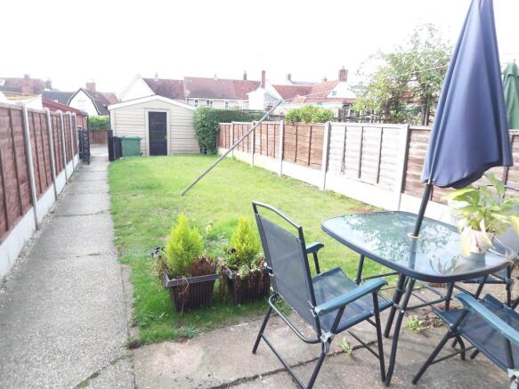 Rear garden