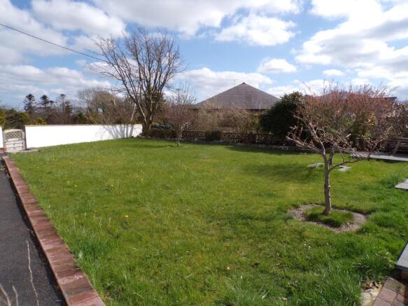 Rear garden