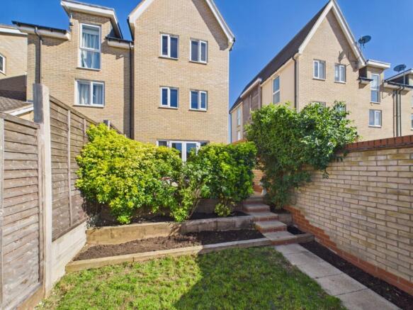 Rear garden