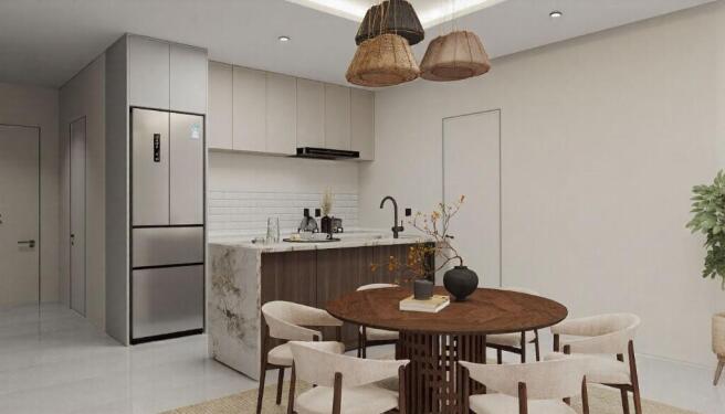 Open kitchen