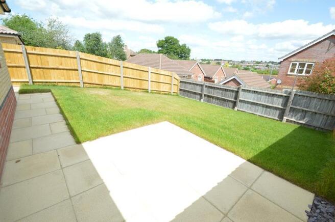Rear garden
