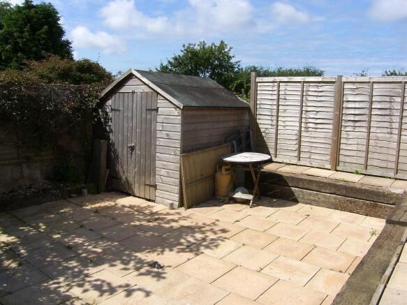 Rear Patio