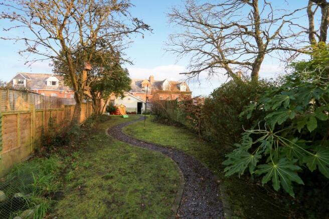 Rear garden