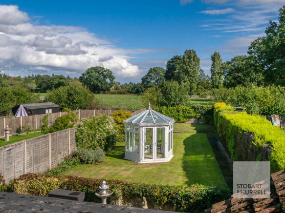 Elevated Rear garden