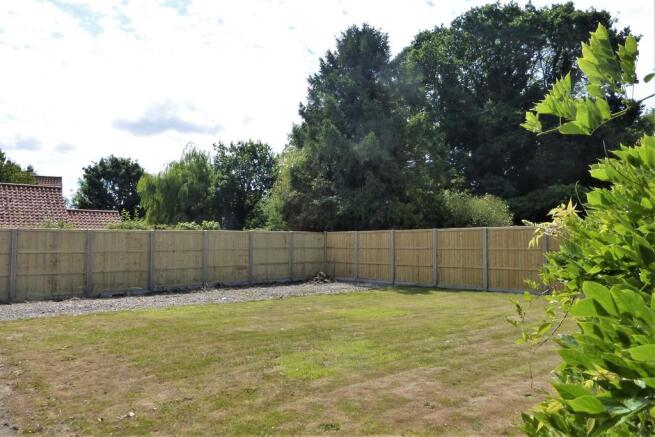 Rear garden