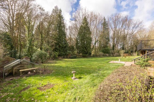 Over an acre of secluded space