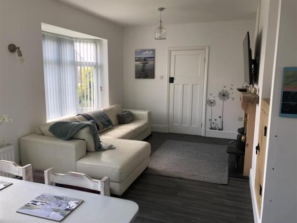Open plan living area