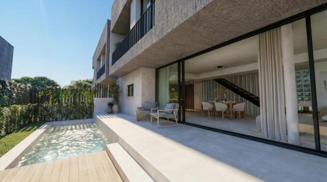 Terrace and Pool