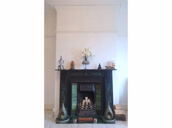 Lounge fireplace 