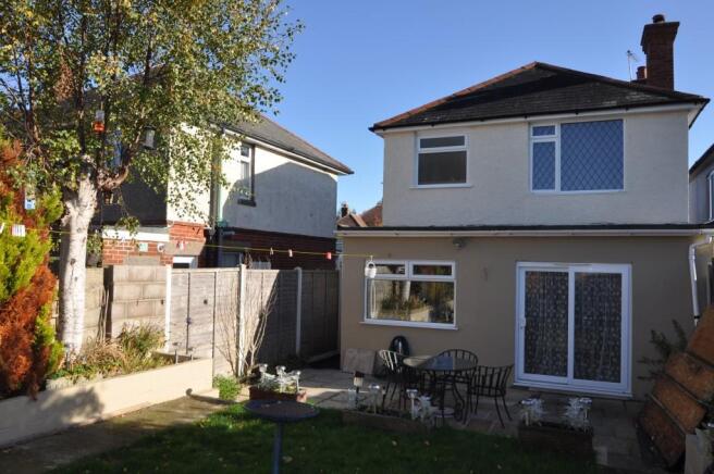 Rear of Property