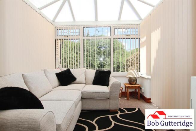 HALF BRICK & UPVC DOUBLE GLAZED CONSERVATORY