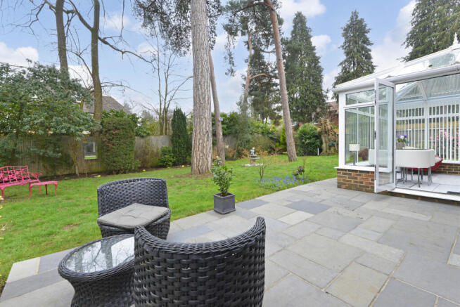9 Sorbie - Patio across garden