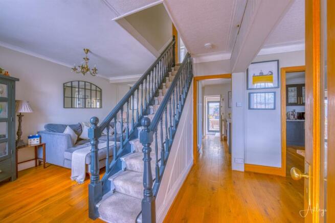 Open living/dining/kitchen area