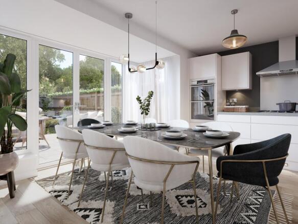 Milford CGI kitchen-diner