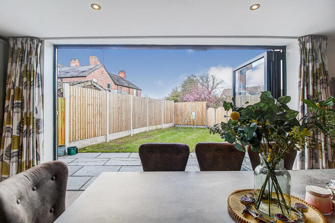 Rear Bifolding Doors
