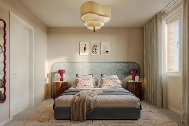 Beautiful bedroom to retreat to