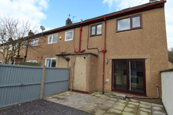 rear of property