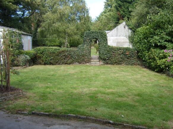 Rear garden