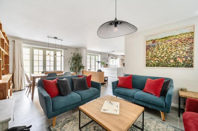 Open-plan living room