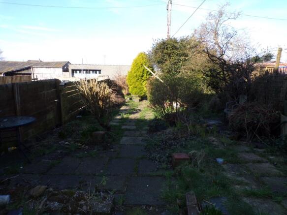 Rear garden
