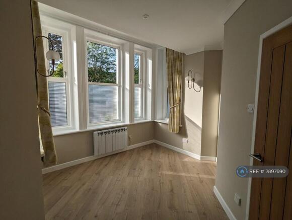 Open Plan Living Room With Beautiful Bay Windows