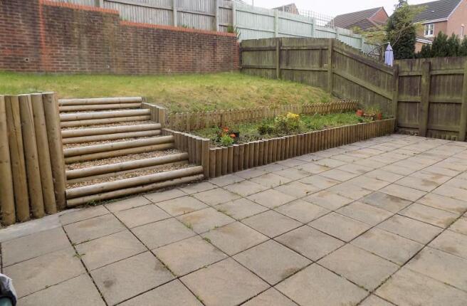 Patio area to rear