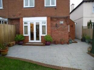 Rear Patio Area
