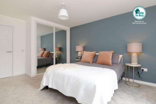 Show home bedroom