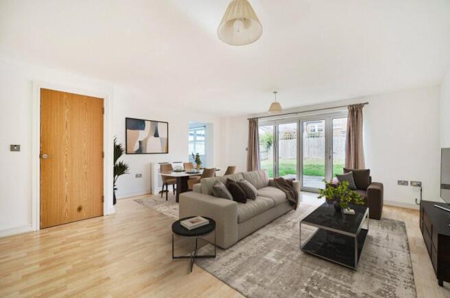 Staged Family Room