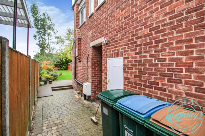 Rear and gated side access