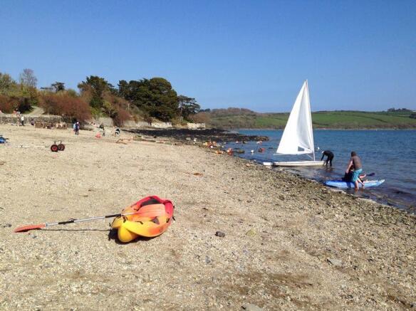 Nearby Loe Beach