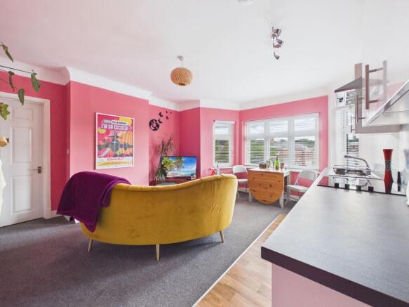 Open Plan Living Area And Kitchen
