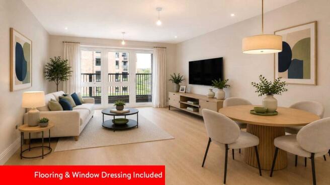 3-bed flat on Oaklands Park, 2 Littleworth Road, Esher, KT10, £590,000