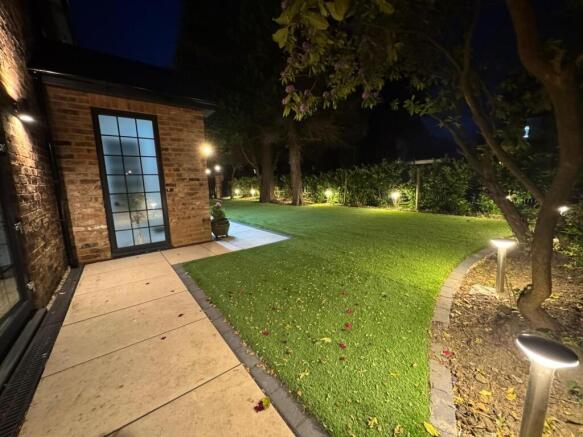Front Garden Night
